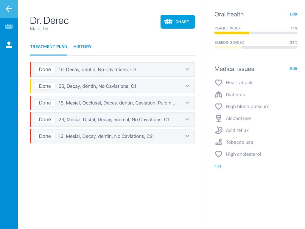 Dental Charting App